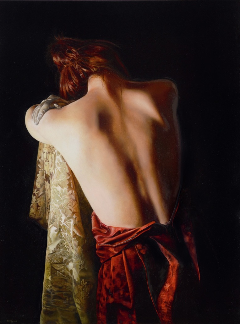 Waiting, 2008 – Oil on Canvas, 98 x 126 cm – Ginny Page